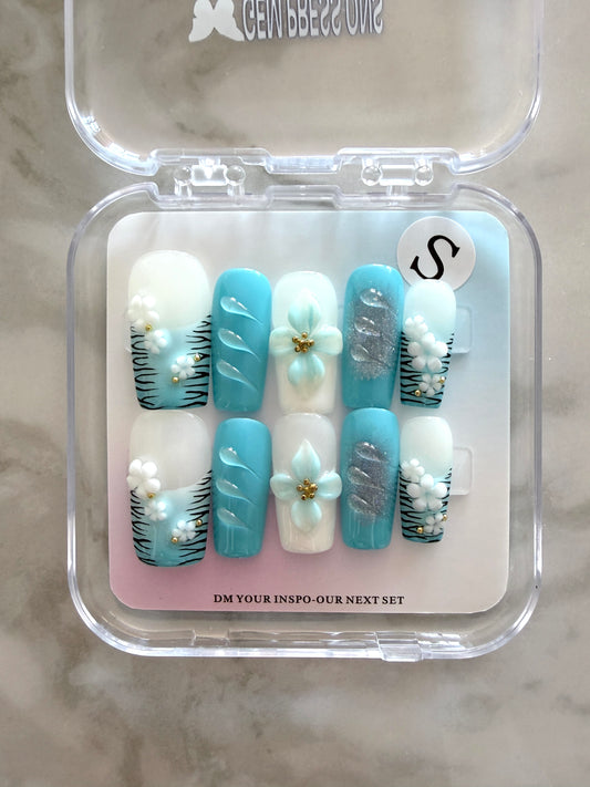 Aqua Blossom